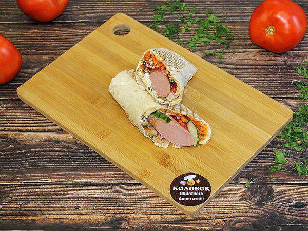 Колобок - Сосиски в лаваше