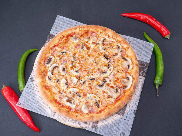 Tabasco - Пицца с Беконом и грибами