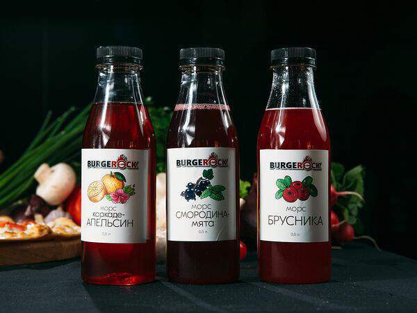 Burgerock - Морс смородина-мята