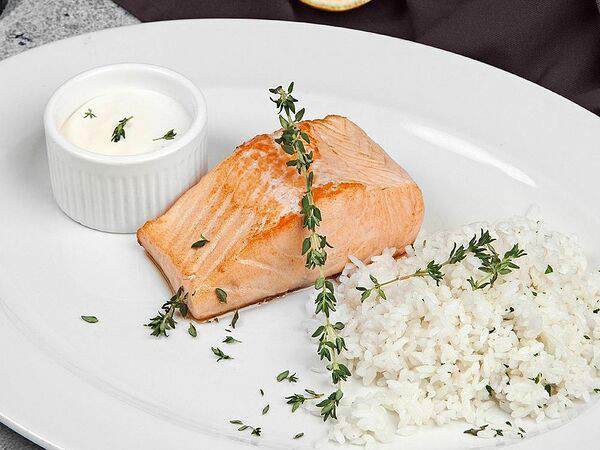 #megapolisbar People's - Стейк из атлантического лосося