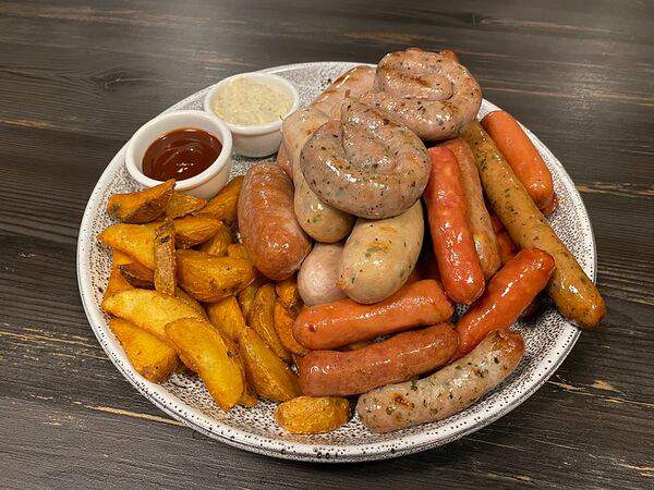 Синий Лось - Ассорти из баварских колбасок