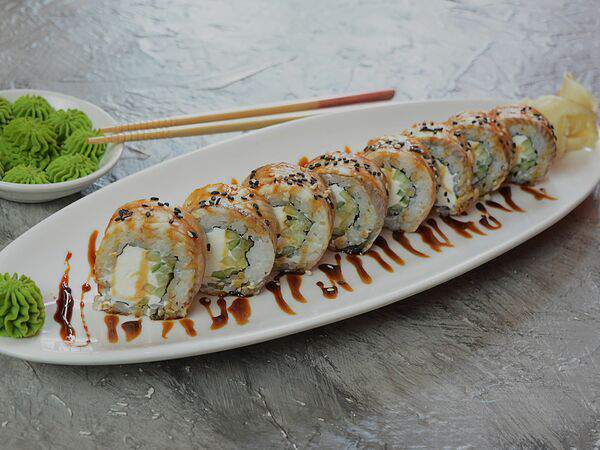 Самба суши - Ролл Филадельфия с угрем