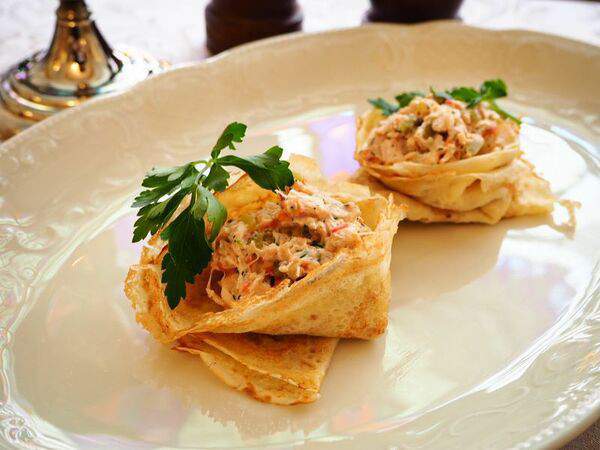 1913 год - Блины с курицей