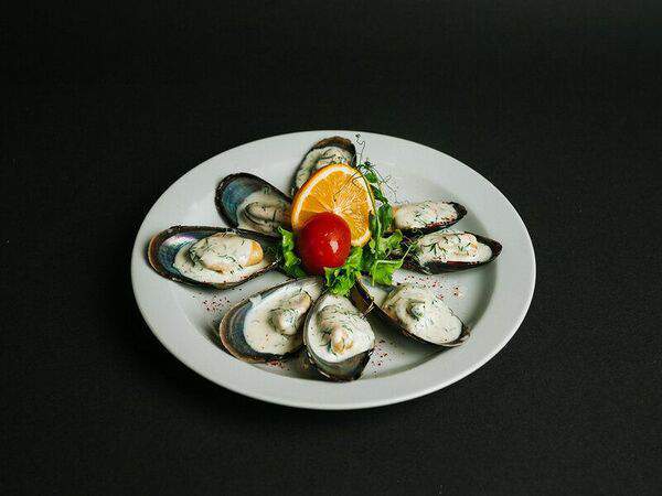 Wasabi - Мидии в сливочном соусе