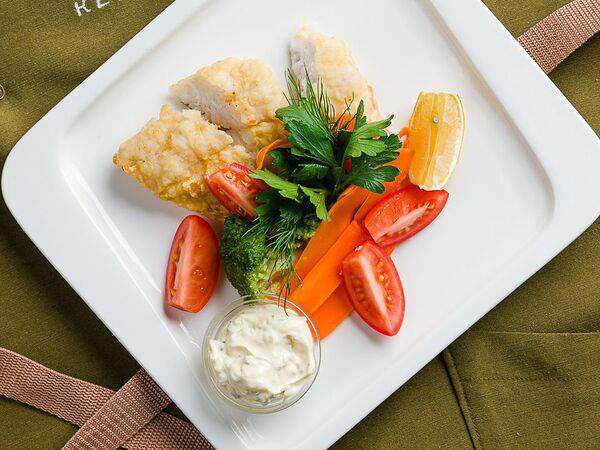 Хотим-едим - Судак с овощным соте