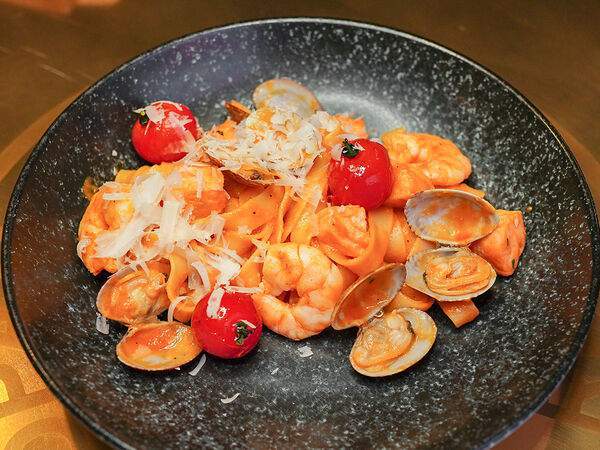 Ресторан 101 - Тальятелле с морепродуктами