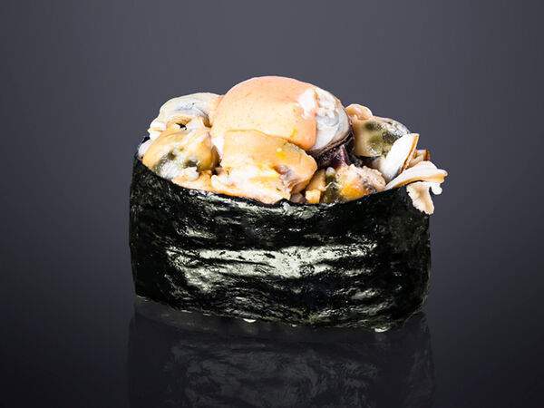 FishRoll - Острый Гункан с мидиями