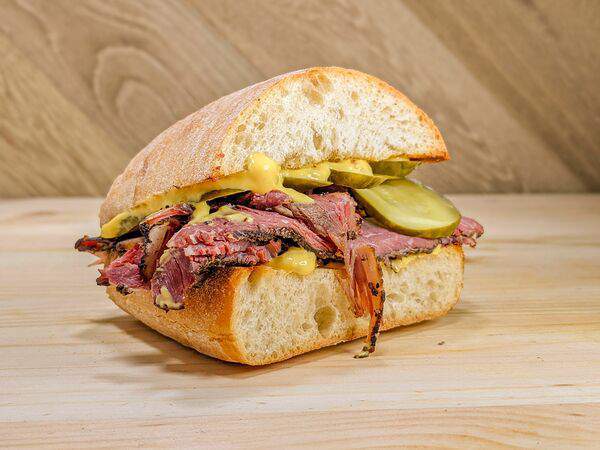 Реберная Промясо - Пастрами сэндвич