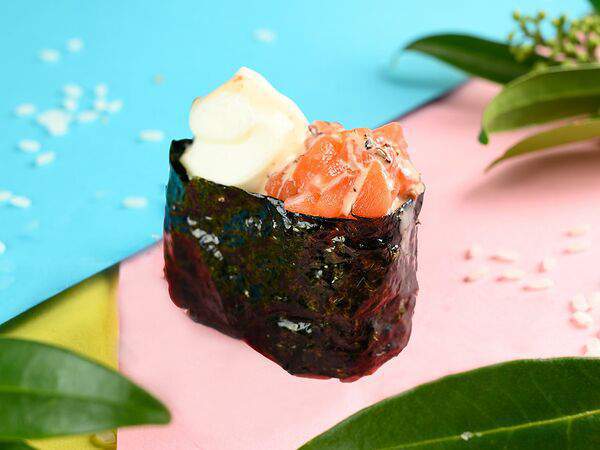 Мох - Гункан с лососем, № 7