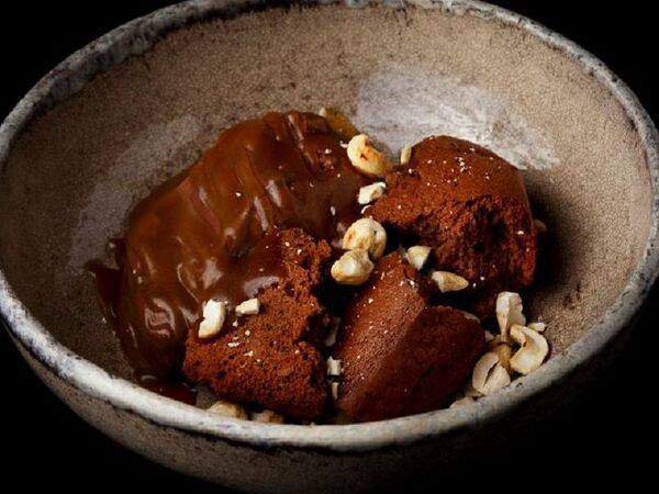 Кабуки - Шоколад, с мисо карамелью и орехами