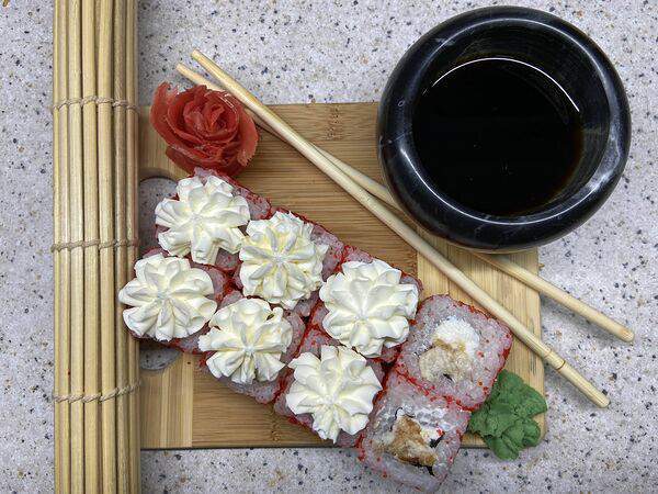 Скушай Суши - Ролл Сливочный угорь