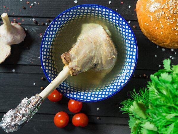 Миндаль - Суп Кара-шурпа