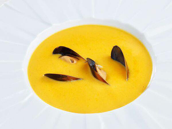 Steak & fish house El Chico - Суп Сырный с морепродуктами