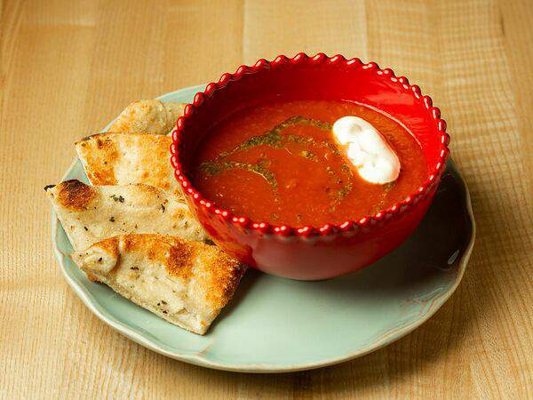 Caldo Pizza & Pasta - Томатный суп с фокачча