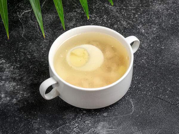 Столовая green - Бульон куриный с яйцом