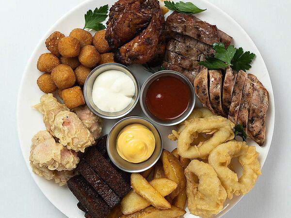 Самое популярное кафе - Комбо гриль к пиву