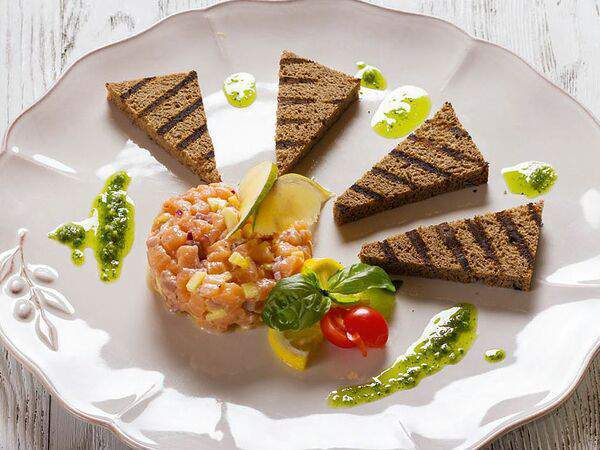 Pasta Uno - Тартар из лосося