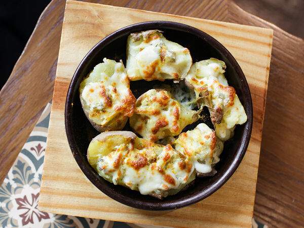 Мелограно - Картофель, запеченный с соусом по-гурийски