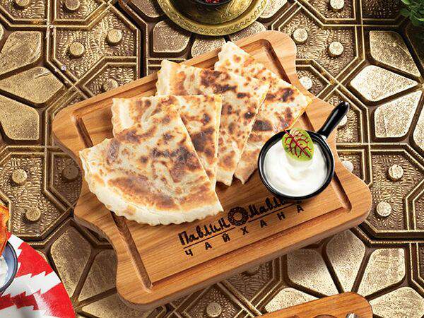 Чайхана Павлин-Мавлин - Лепешка с картошкой