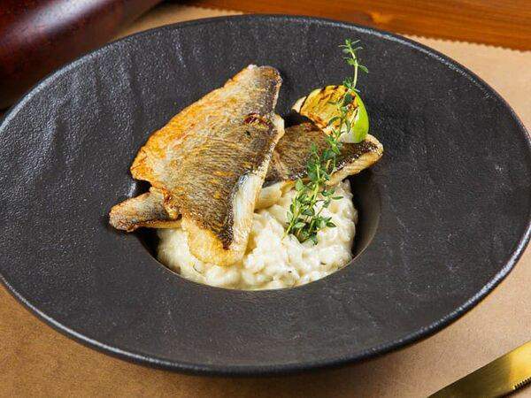 Praslin - Филе дорадо с ризотто