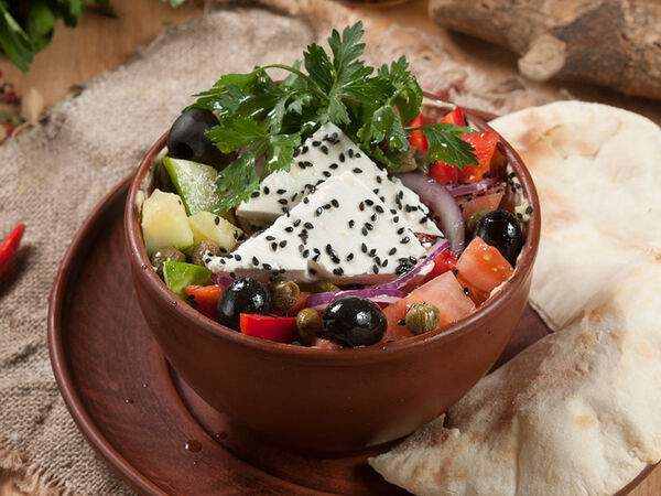 Едалия - Салат Ливанский с хумусом