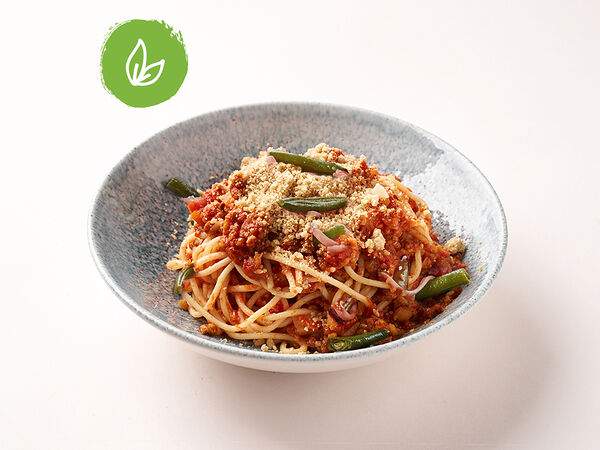 Укроп - Спагетти с Veggi фаршем и томатным соусом