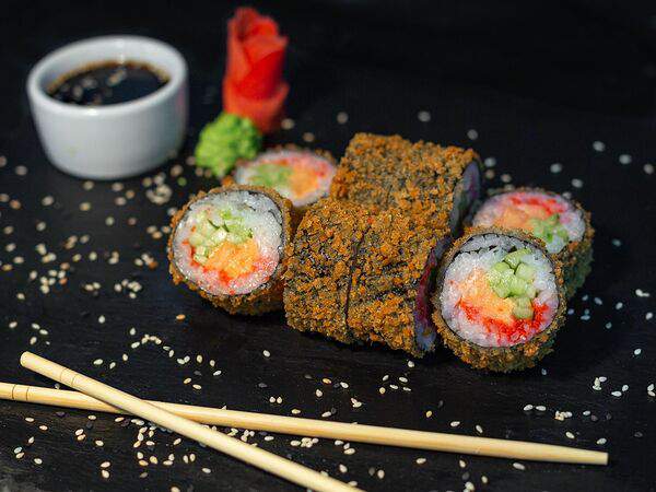 Сакана - Темпура с лососем