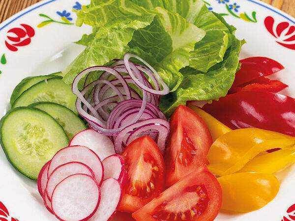 Васильки - Овощная тарелка