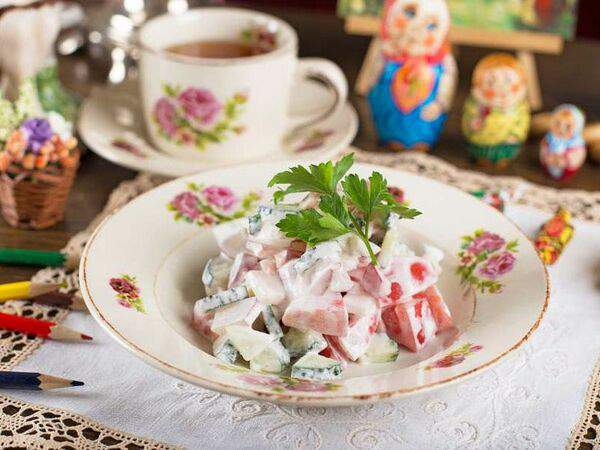 Катюша - Салат из свежих овощей