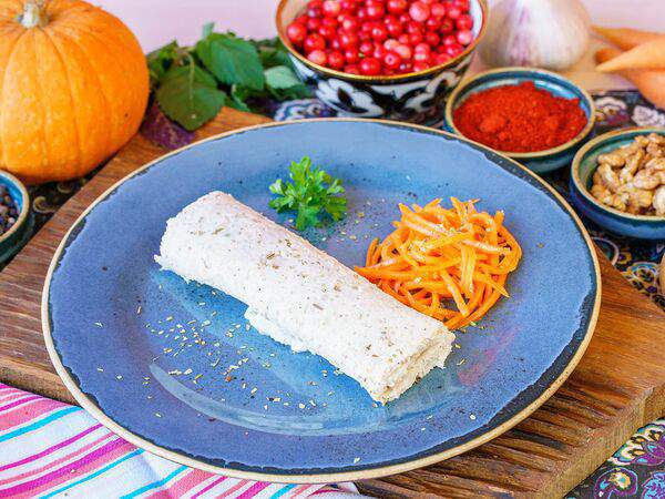 Лагмания - Куриный рулет по-узгенски