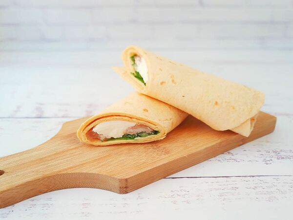 Пряно-румяно - Ролл с лососем