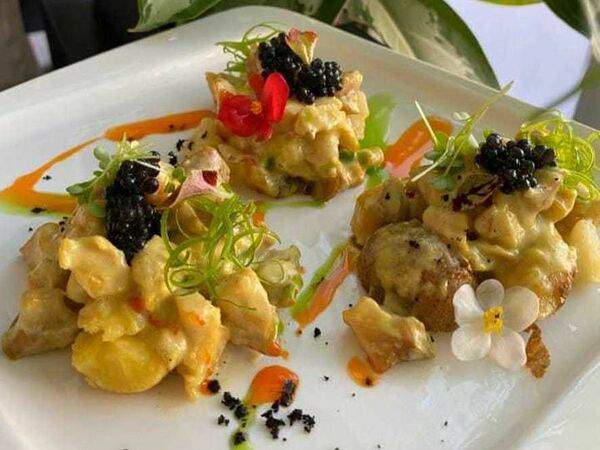 Unobar - Рапан в сливочном соусе с мини-картофелем