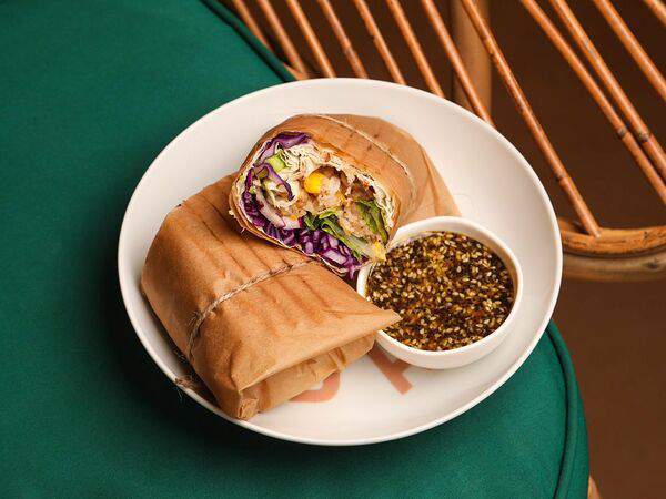 Clearbarn - Рап с креветками и кунжутным соусом