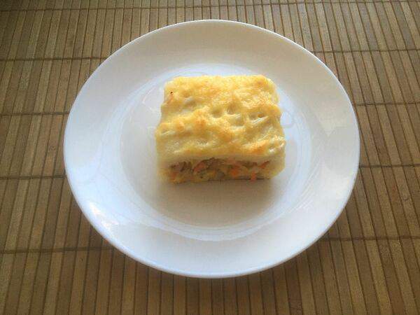 Кафе Мария - Рыба с овощами в картофельном рулете