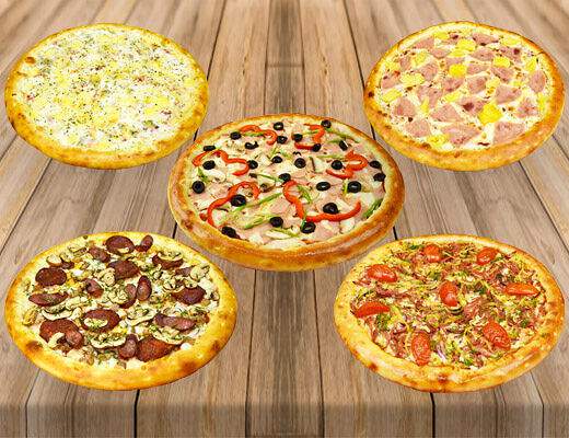 Палки-Скалки - Комбо 5 пиццы