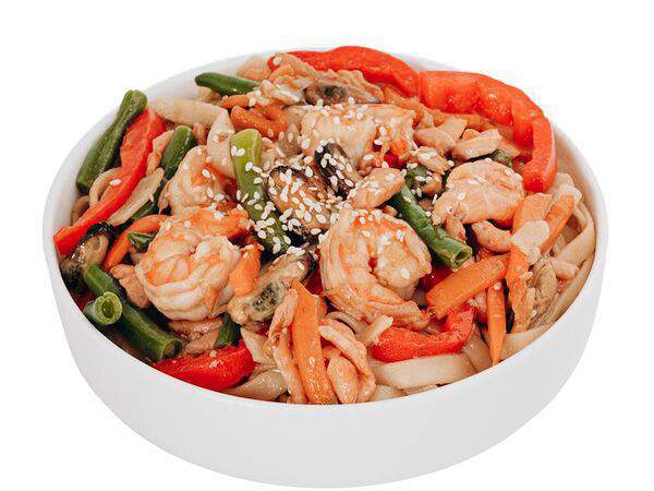 Суши like - Вок с морепродуктами