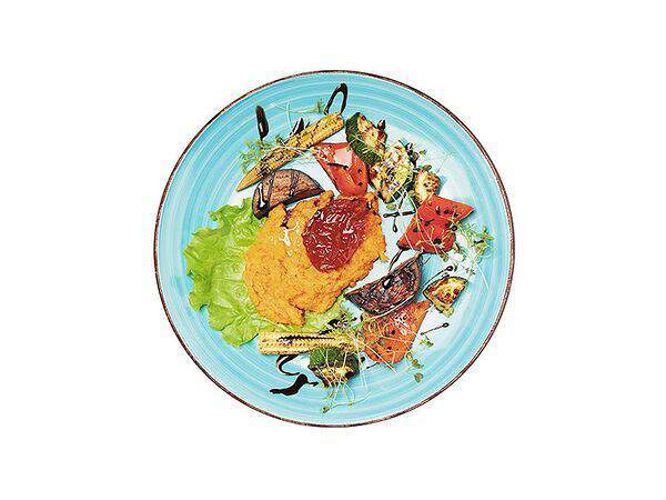 Tulasi Cafe  Туласи Кафе - Хумус с печёными овощами