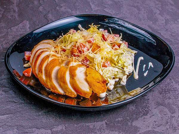 Суширолла - Салат Цезарь с курицей