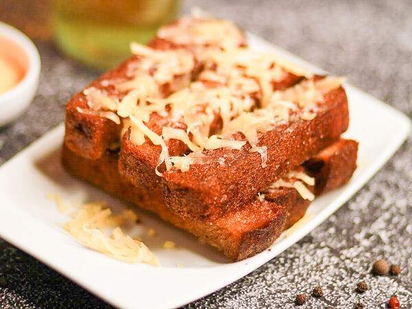 Дайте две - Гренки с сыром