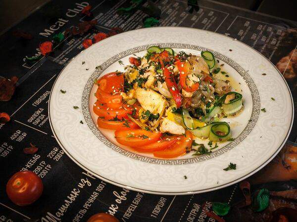 Meat Club - Цезарь с сëмгой