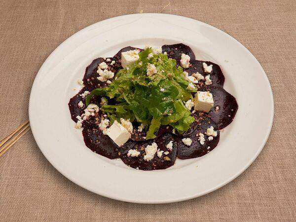 Диет  меню - Свекольный салат с фетой