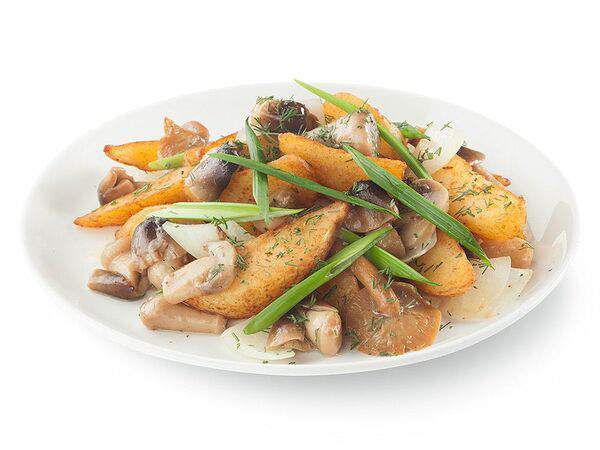 FoodRain - Картофель по-деревенски с грибами