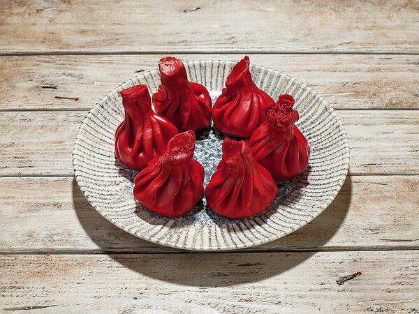 Дади - Хинкали с курицей в Саперави