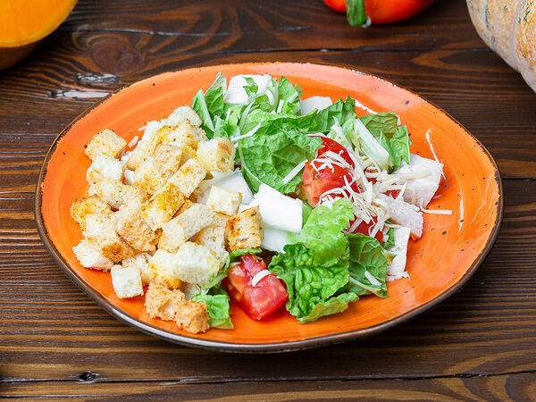 Кулинария Ирины Князевой - Салат Цезарь с курицей