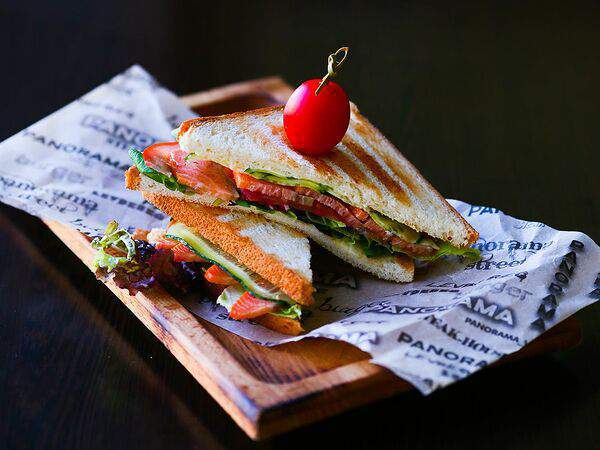 Panorama - Сэндвич с лососем