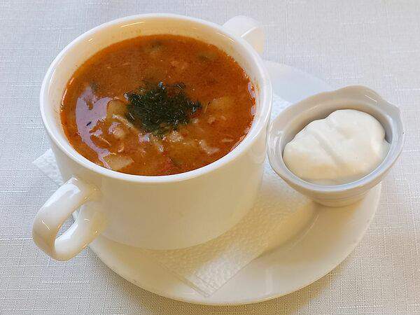 Точка для обеда - Рассольник со сметаной