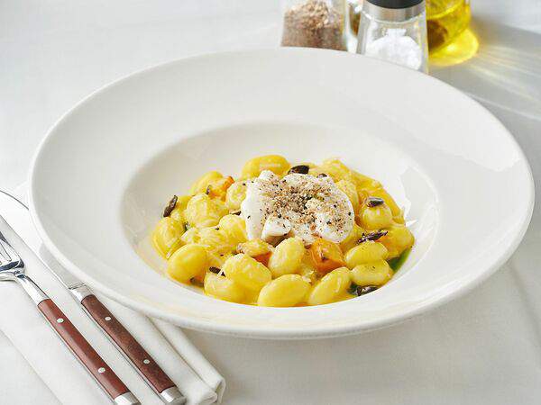 Le Gosse Minsk - Ньокки с бурратой и тыквой