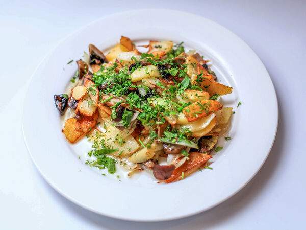 Черная Кошка - Картофель жареный с грибами