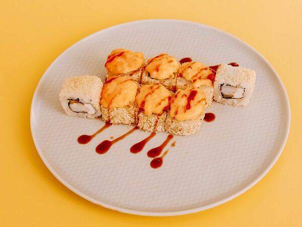 Важная Рыба - Запеченный ролл с креветкой