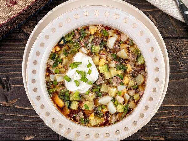 Lamadjo - Мясная окрошка на квасе